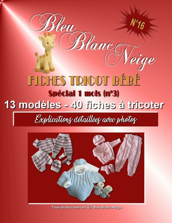 Livre layette tricot bébé