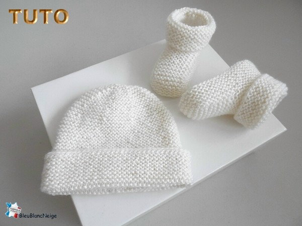 Tutoriel Tricot Bb Modele Layette Bébé à Tricoter Pdf