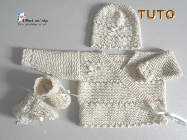 FICHE TRICOT BEBE à Télécharger Layette BB Tuto Avec Photo