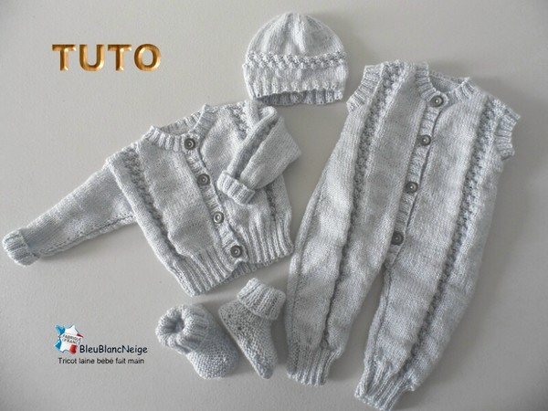 Tuto Tricot B B Tutoriel Patron Layette Tricoter Pdf