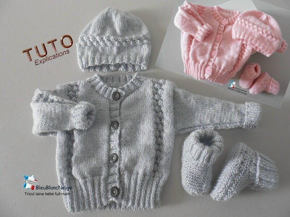 Tutoriel Tricot Bebe