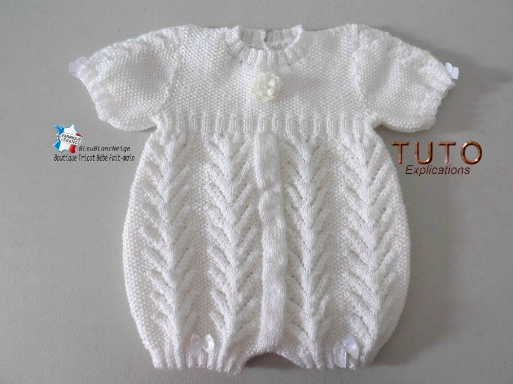 Tuto Tricot Bb Layette Bébé Patron A Telecharger Pdf