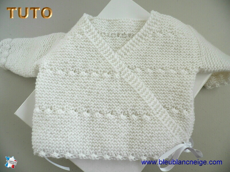 Brassiere Bebe A Tricoter Explication
