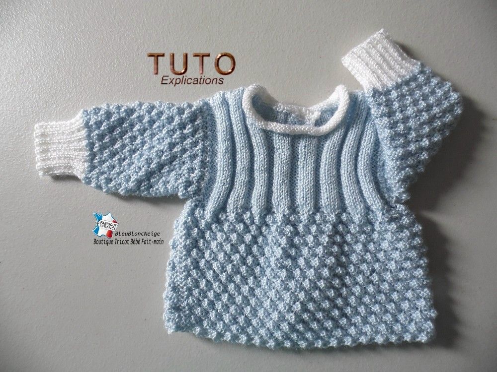 Tutoriel Tricot Bebe